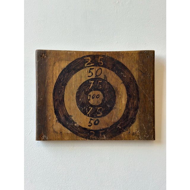 Vintage Make-Do Bullseye Target, Circa 1970s For Sale - Image 4 of 8