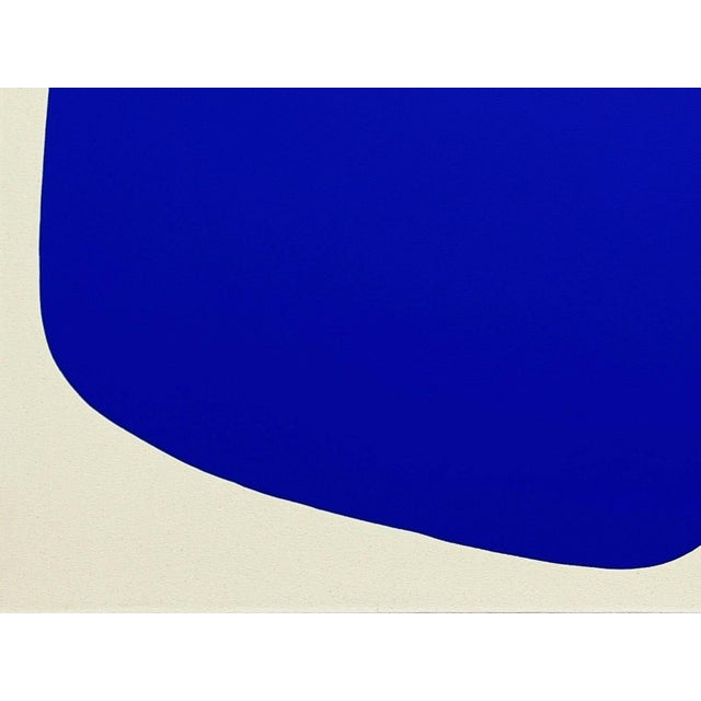 2020s Gary Griffin "That Time My Mom Killed a Snake in Her House" Contemporary Blue Toned Painting, 2022 For Sale - Image 5 of 7