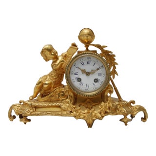 An Austrian Ormolu Mantel Clock, W. Schonberger, Vienna, Mid- To Late 19th Century For Sale