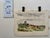 Paper Henry Emil Salloch Original Watercolor on Paper Picturesque Hilltop Village, 1972. For Sale - Image 7 of 7
