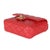 Animal Skin Red Quilted Lambskin Coco Pins Mini Flap Bag For Sale - Image 7 of 9