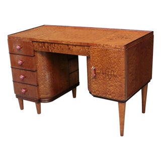 1930s Small Art Deco Desk For Sale