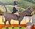 Rare English Equestrian Folk Art Figures, C. 1930s — Set of Three For Sale - Image 4 of 6