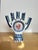 Porcelain Candelabra with Five Fingers Model with Rooster from Sargadelos For Sale - Image 6 of 10