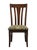 BASSETT FURNITURE Cherry Traditional American Empire Style Dining Side Chair 40" High 19" Wide 23.5" Deep Seat: 19" High...