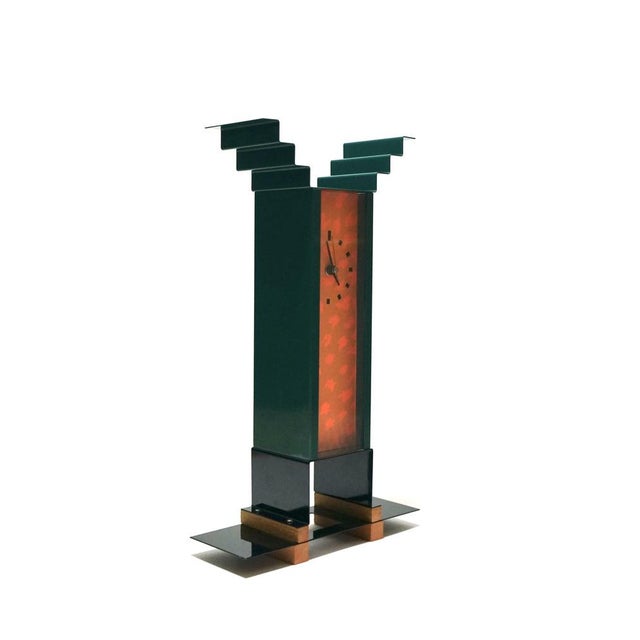 Oppenheimer Clock by George Sowden, 1980s For Sale - Image 4 of 9