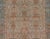 Textile Antique Persian Gallery Heriz Rug With Geometric Design in Copper and Blue 5'1 X 12'3 For Sale - Image 7 of 15