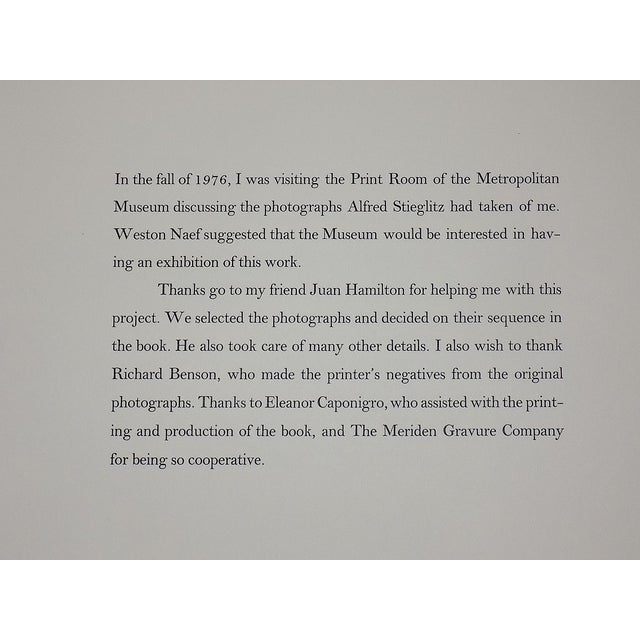 Alfred Stieglitz Large Vintage "Georgia O'Keeffe" Photogravures by Alfred Stieglitz (Usa 1864-1946) - A Pair For Sale - Image 4 of 7