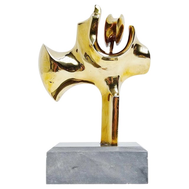 Bronze Tree / Plant Sculpture by Hattakitkosol Somchai, 1970s For Sale