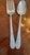 Metal Jubilee Silverplate, International Silver 1953, Wm Rogers MFG Co Meat Fork & Serving Spoon For Sale - Image 7 of 9