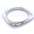 Contemporary Tiffany & Co. Sterling Silver Vintage Square Bangle Bracelet 56.84g For Sale - Image 3 of 8