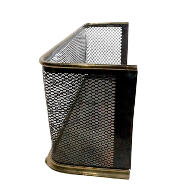Antique Nursery Fireplace Fender For Sale - Image 11 of 12