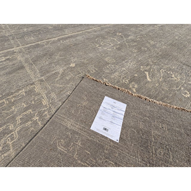 Rh Montero Wool Rug – 10' × 14' 100% Hand-Spun Wool | Hand-Knotted | For Sale - Image 17 of 18