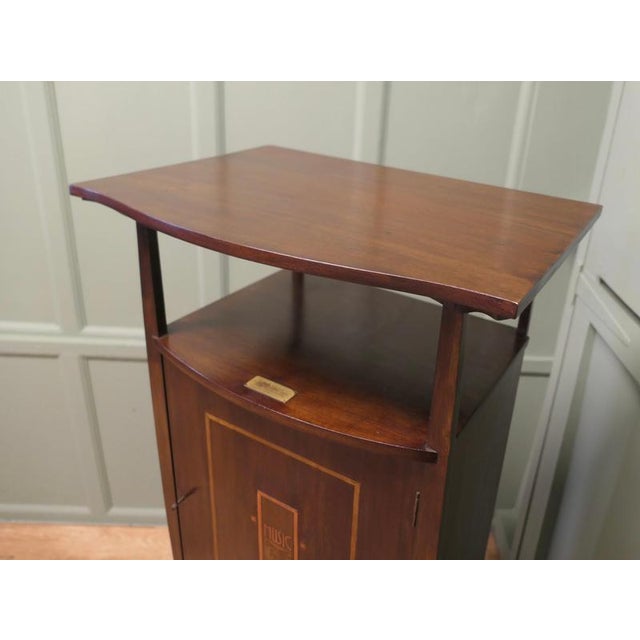 Scottish Arts and Crafts Music Cabinet by Harvey Ellis, 1900 For Sale - Image 6 of 8
