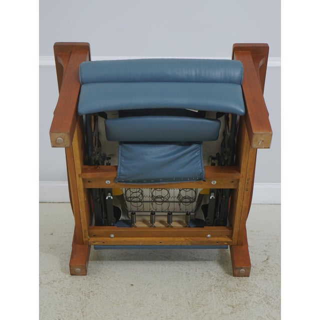 Stickley Cherry Mission Arts & Crafts Morris Chair For Sale - Image 15 of 18