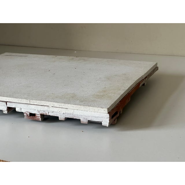 Jean Pierre Devaud, Architectural Scene, 1960s, Ceramic Tile Composition For Sale - Image 17 of 18