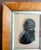 English 18th Century English Miniature Reverse Painted Portrait Silhouette on Glass of James Boswell For Sale - Image 3 of 13