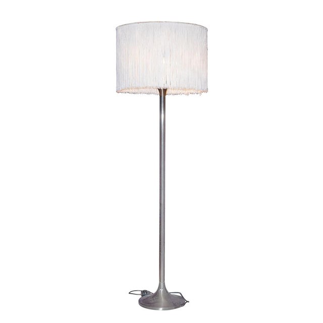 Gio Ponti Vintage Metal Floor Lamp by Gianfranco Frattini, Italy, 1960s For Sale - Image 4 of 7