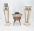 Pair of Tessellated Marble Tapered Square Obelisk Shape Pedestals Stands MINT! For Sale - Image 12 of 12