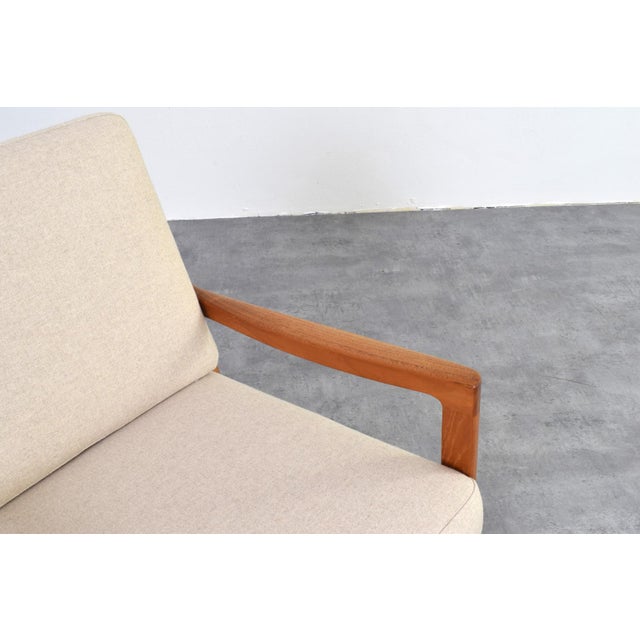 Mid-Century Modern Danish Senator Lounge Chair in Teak by Ole Wanscher for Cado, 1960s For Sale - Image 10 of 13