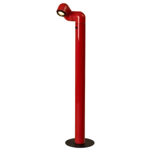 Red Tatu Floor Lamp by André Ricard