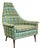 Ben Seibel Mid Century Modern High Back Lounge Chair c.1960's For Sale