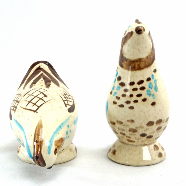 Mid Century Redwing Pottery Bob White Quail Salt and Pepper Shakers For Sale In Phoenix - Image 6 of 8