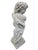 Stone Vintage Garden Cherub Statue Holding Floral Garland For Sale - Image 7 of 8