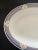 Ceramic Late 20th Century Wedgwood Waverley Bone China Oval Serving Bowl Blue Design With Pink Shells Mint Condition. For Sale - Image 7 of 12
