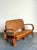 Vintage Woven Rattan Loveseat For Sale - Image 11 of 18