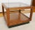 Adrian Pearsall Motivated Seller: 1960s Mid-Century Modern Smoked Glass Walnut Cube Table Attributed to Adrian Pearsall For Sale - Image 4 of 7
