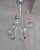 Italian Space Age Chandelier in Chrome, 1970s For Sale - Image 6 of 6