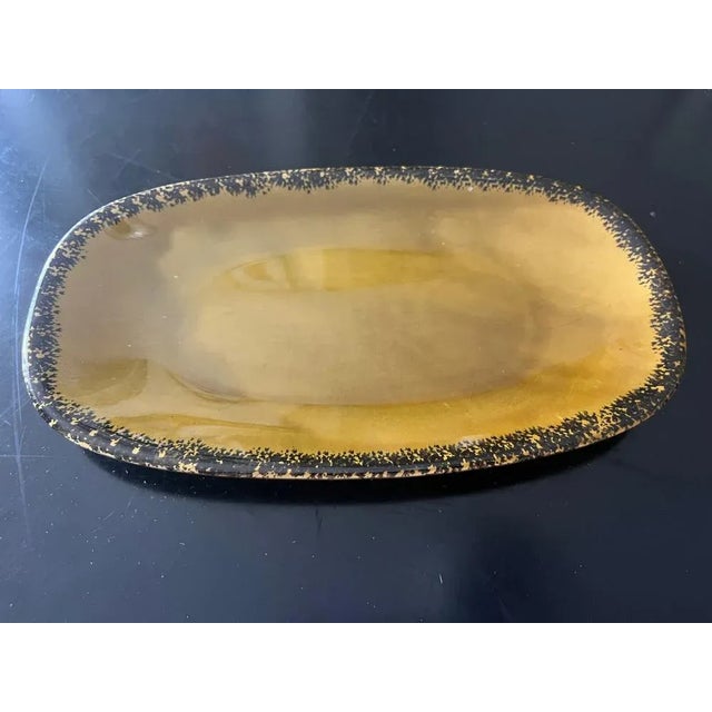 Forest Green Earthenware Oyster Service, 1950s, Set of 12 For Sale - Image 8 of 13