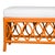 David Francis Lillian Bench - Orange For Sale - Image 4 of 8