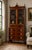 Traditional Federal Flame Mahogany Secretary Bookcase With Eagle Finial, C. 1810–1825 For Sale - Image 3 of 11