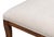 Klismos Dining Chairs in Antiqued Walnut and Cream, Sets of 2 For Sale - Image 10 of 11
