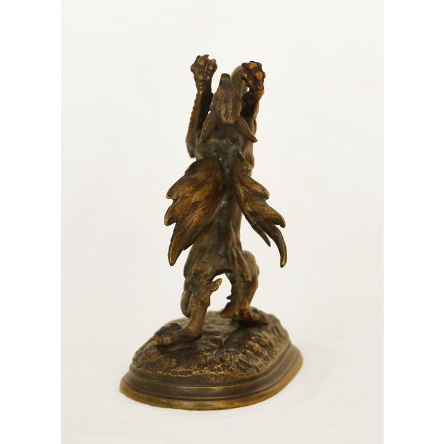 Art Nouveau Bronze Mythical Creature, 1890s For Sale - Image 3 of 7