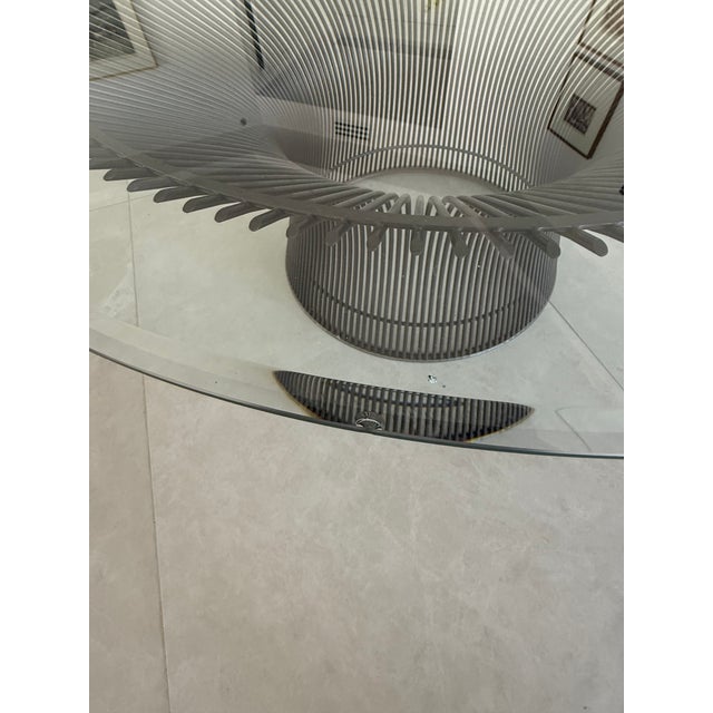 1970s Warren Platner for Knoll - 2 Un-Upholstered Lounge Chairs Plus Matching Coffee Table For Sale In Miami - Image 6 of 14