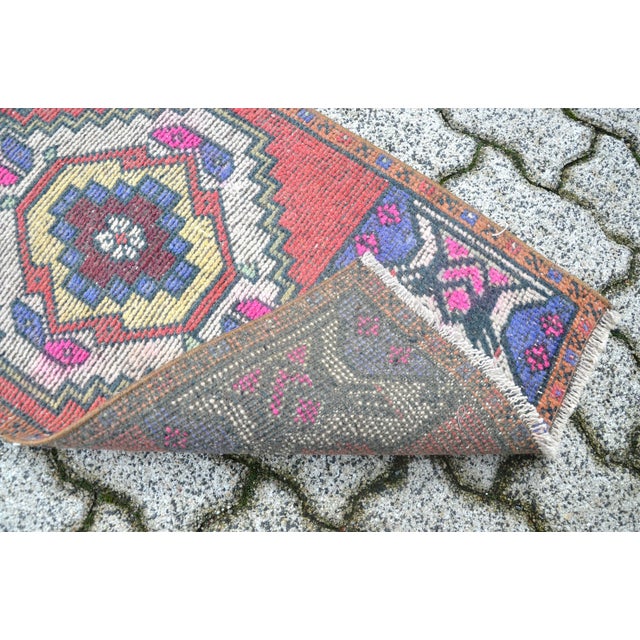 1960s 1960s Vintage Turkish Oushak Rug For Sale - Image 5 of 6