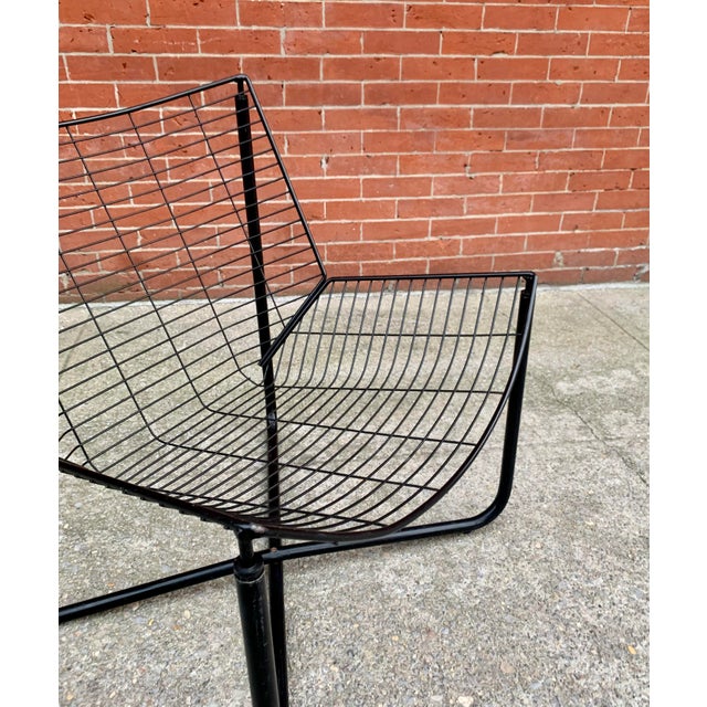 Black Järpen Chair by Niels Gammelgaard, 1980s For Sale - Image 8 of 9