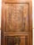 Antique Spanish Style Double Carved Entry Doors in Solid Wood | Statement Architectural Panels 80x36 For Sale - Image 4 of 9