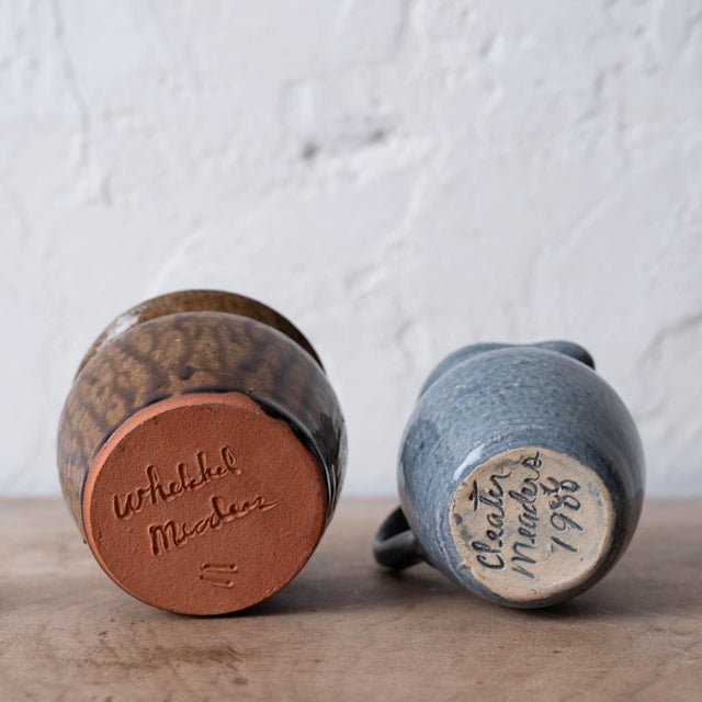1990s Cleater and Whelchel Meaders Cream and Sugar For Sale - Image 5 of 8