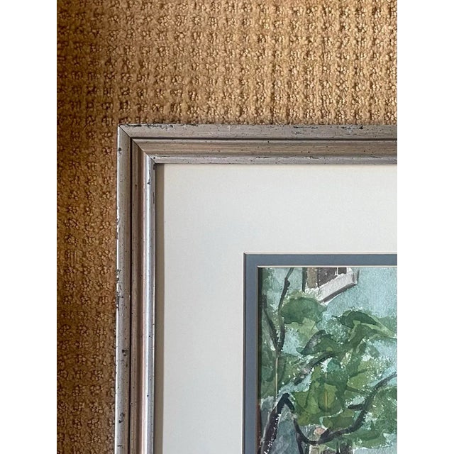 Original "Arched Entrance" Watercolor Painting by Roy Harned, 1970s For Sale - Image 4 of 12