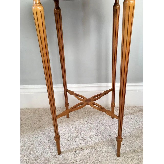 Antique Inlaid Satinwood Centre Table, 19th Century For Sale - Image 12 of 13