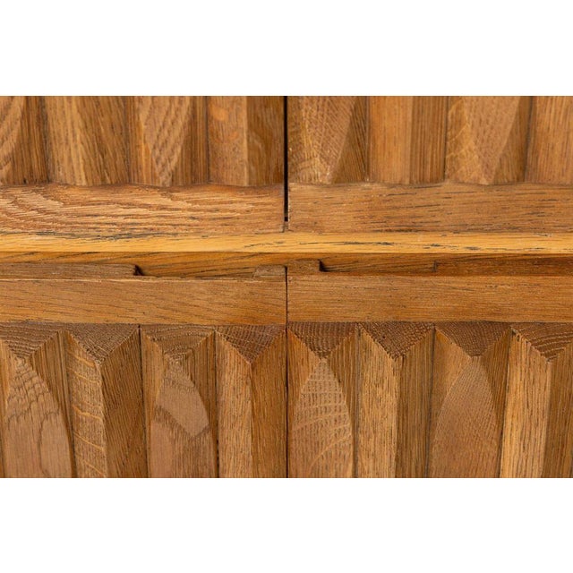 Niagara Cabinet in Oak by Maison Aurora, Belgium, 1975 For Sale - Image 16 of 17