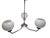 Art Deco Glass Chandelier, Poland, 1970s For Sale - Image 6 of 13