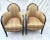 Paul Follot Pair of French Art Deco Bergere Chairs in the Style of Paul Follot For Sale - Image 4 of 12