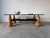 Mid-Century Modern 1980s Italian Postmodern Sculptural Turned Wood & Glass Two-Tier Rectangular Coffee Table For Sale - Image 3 of 17