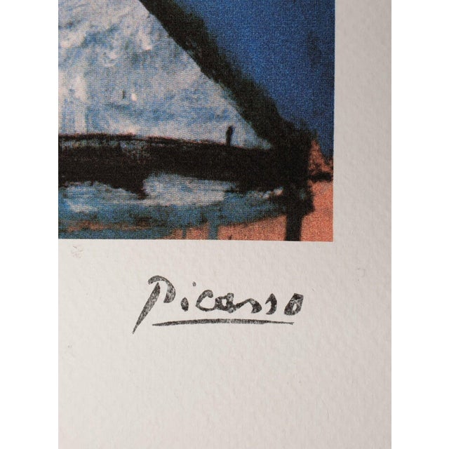 Pablo PICASSO (1881-1973) (after) Woman portrait Color lithograph Signed on the plate On Arches parchment 70 x 50 cm