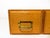 Tan Industrial Oak Wood 2 Drawer Card Catalog Index File Cabinet Library Recipe Storage For Sale - Image 8 of 13